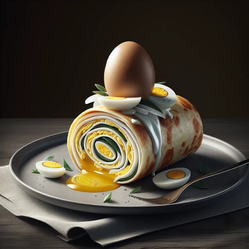 Egg Roti Roll