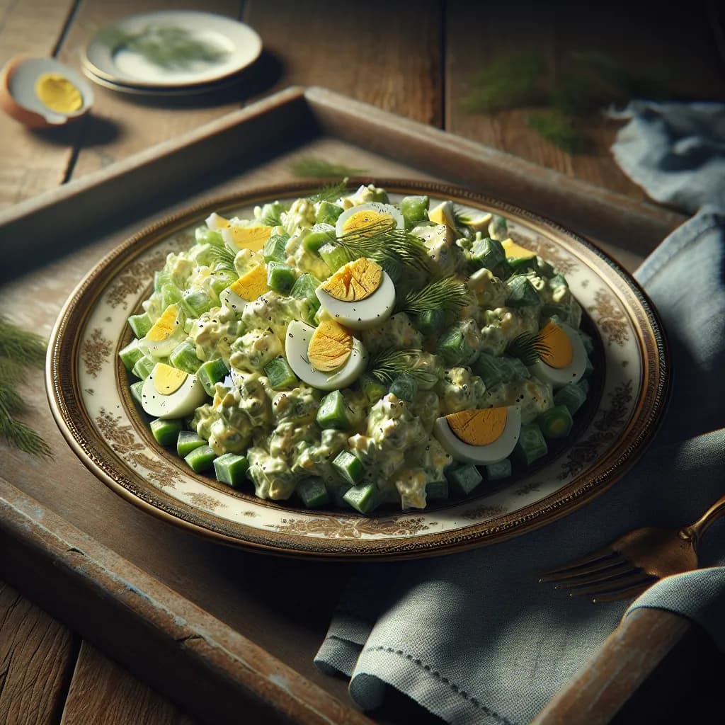 Egg Salad with Pickles