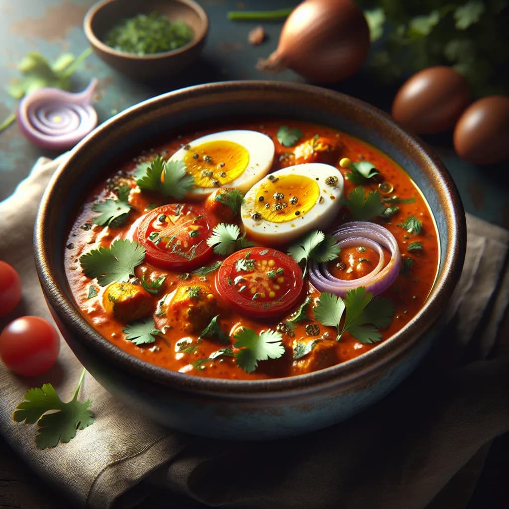 Egg Tomato Curry