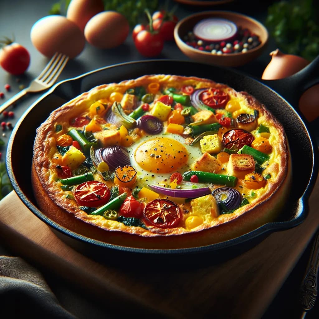 Egg and Bread Frittata