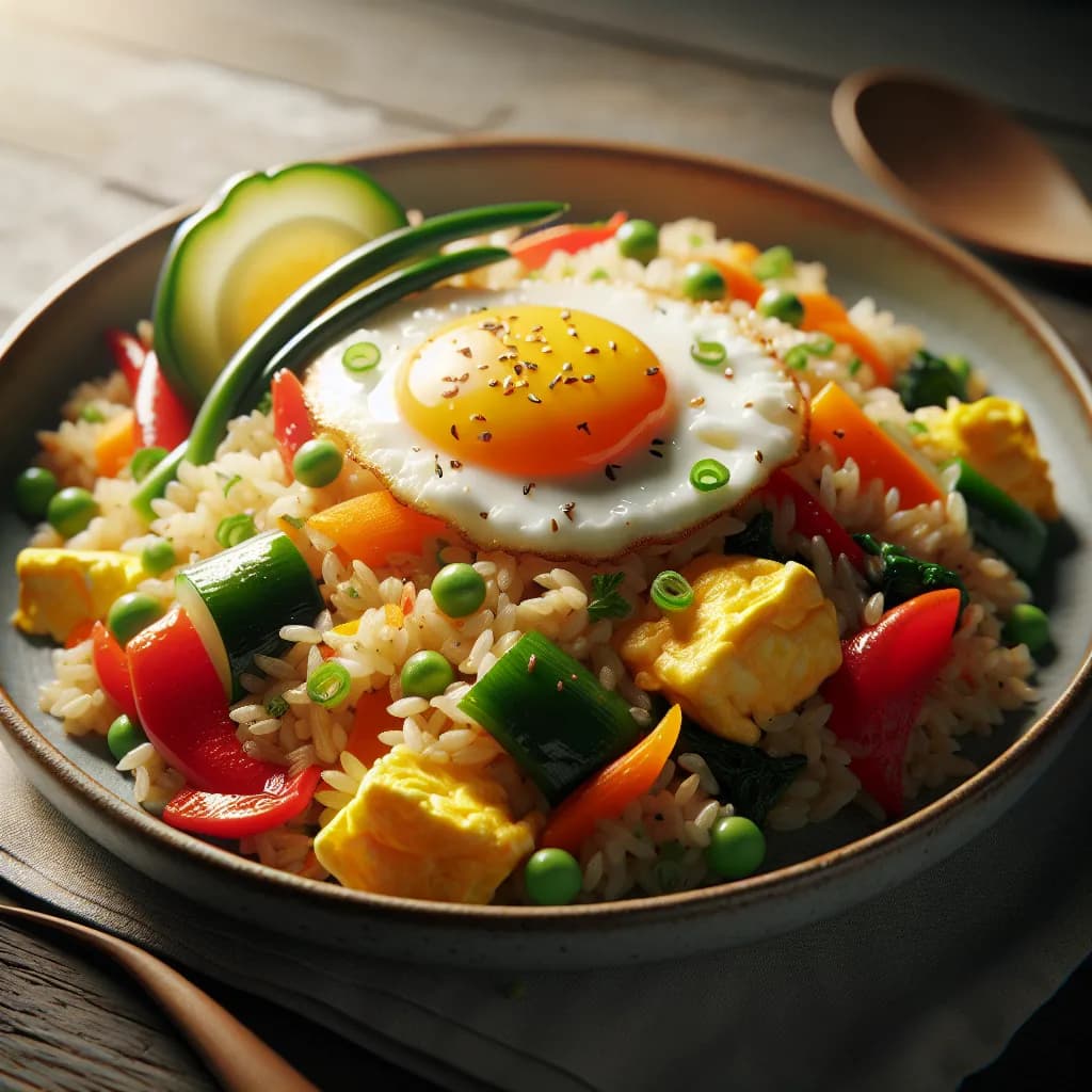Egg and Butter Fried Rice