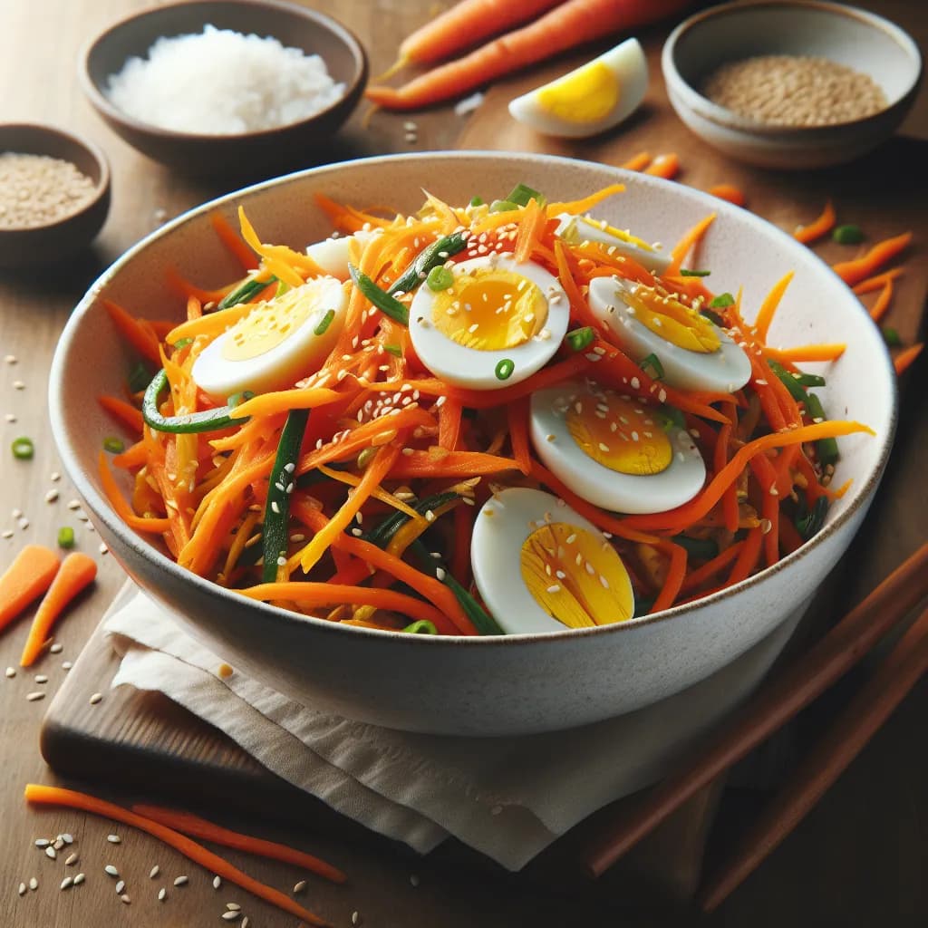 Egg and Carrot Stir-fry