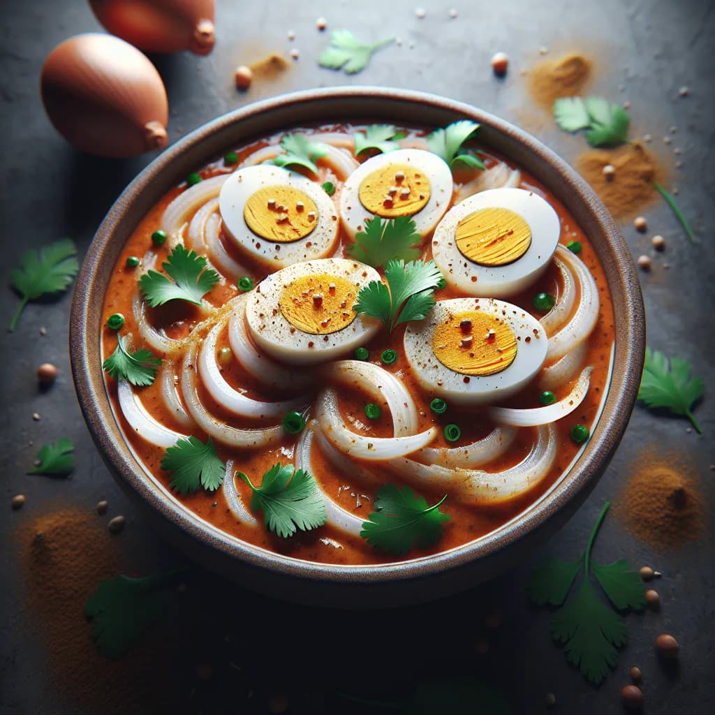 Egg and Onion Curry