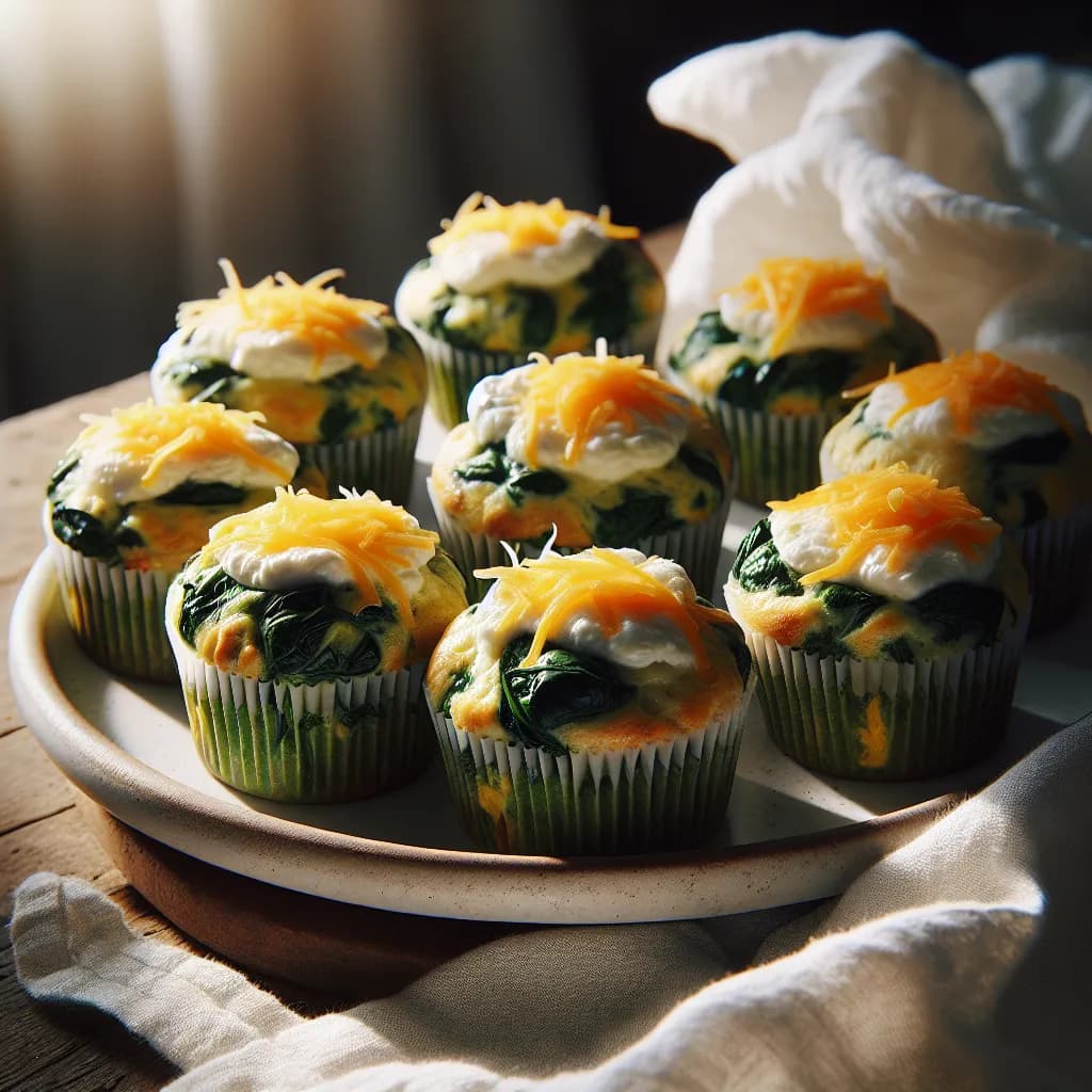 Egg and Spinach Breakfast Muffins