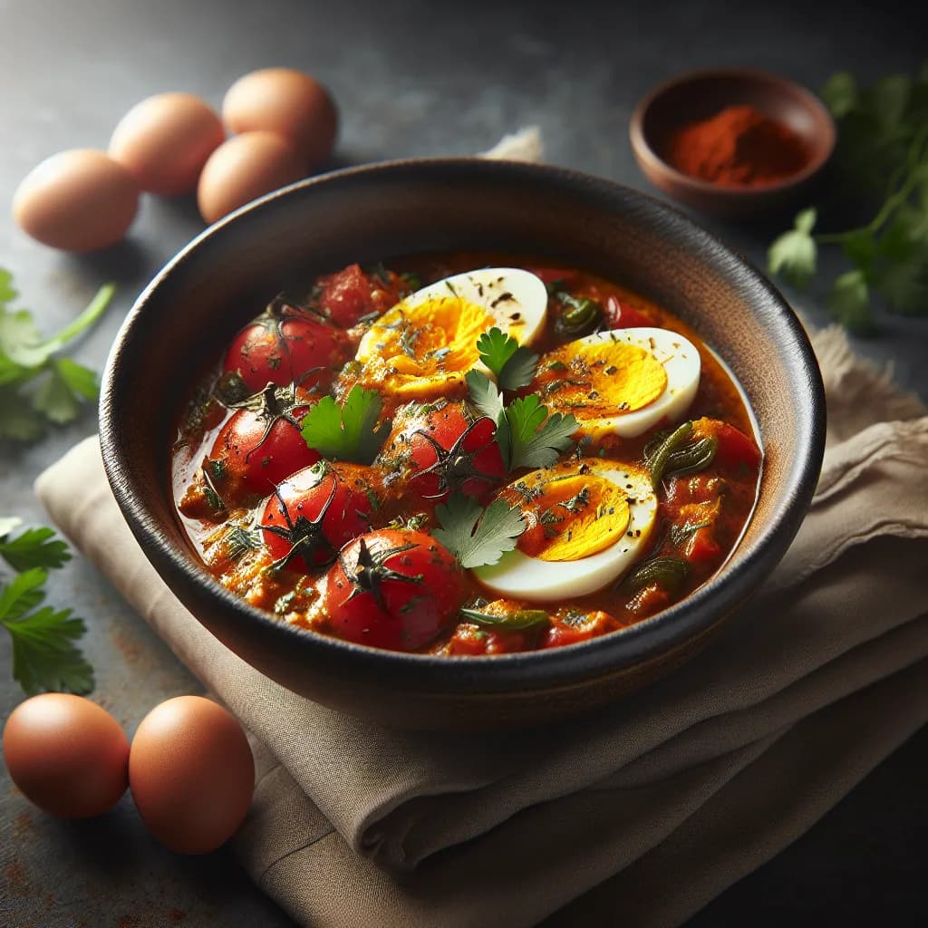 Egg and Tomato Curry