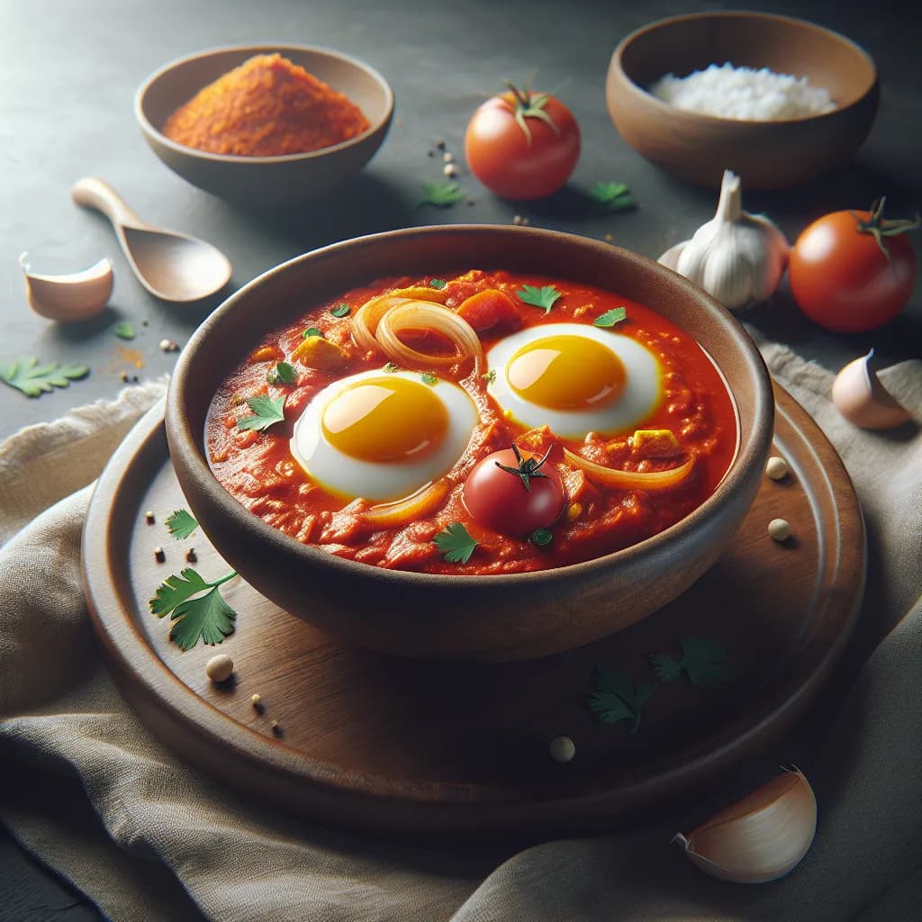 Egg and Tomato Curry