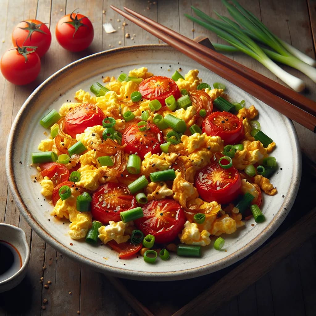 Egg and Tomato Stir-Fry