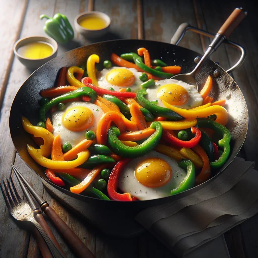 Egg and Veggie Stir Fry