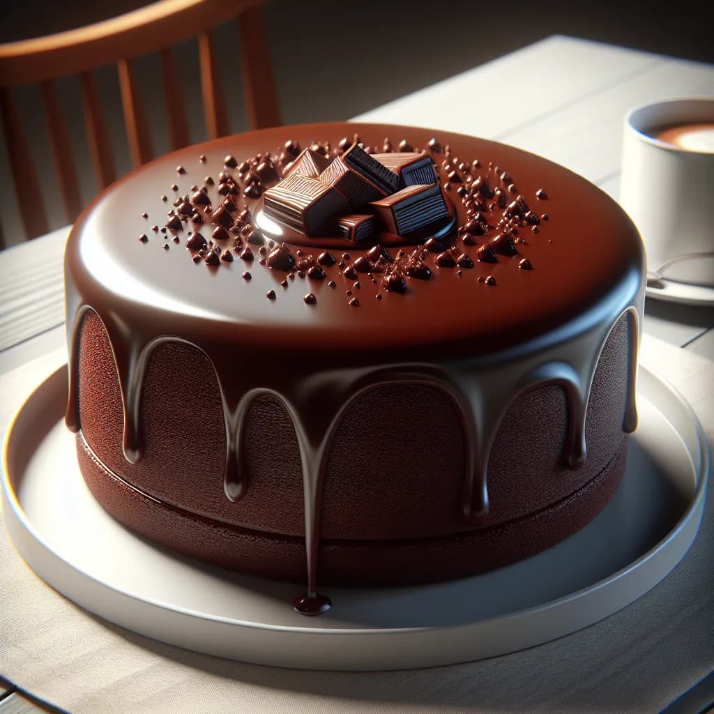 Eggless Chocolate Cake