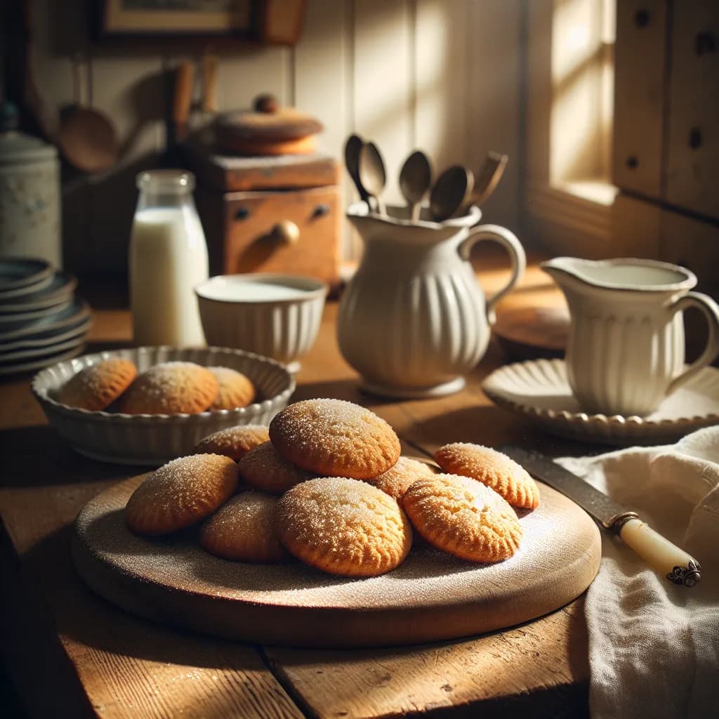 Eggless Sugar Cookies
