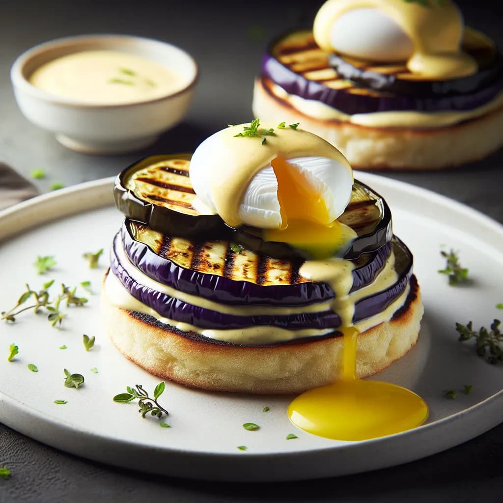 Eggplant Benedict