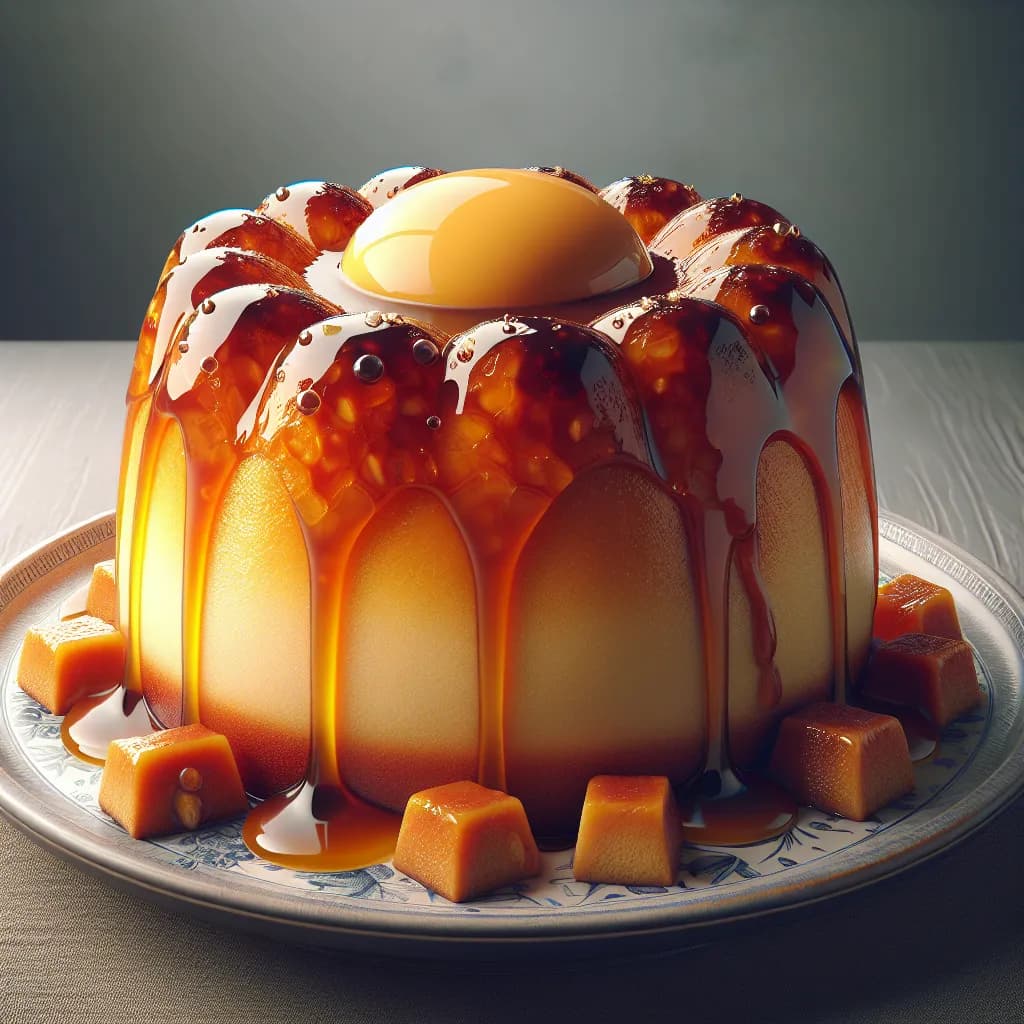 Eggy Caramel Bread Delight