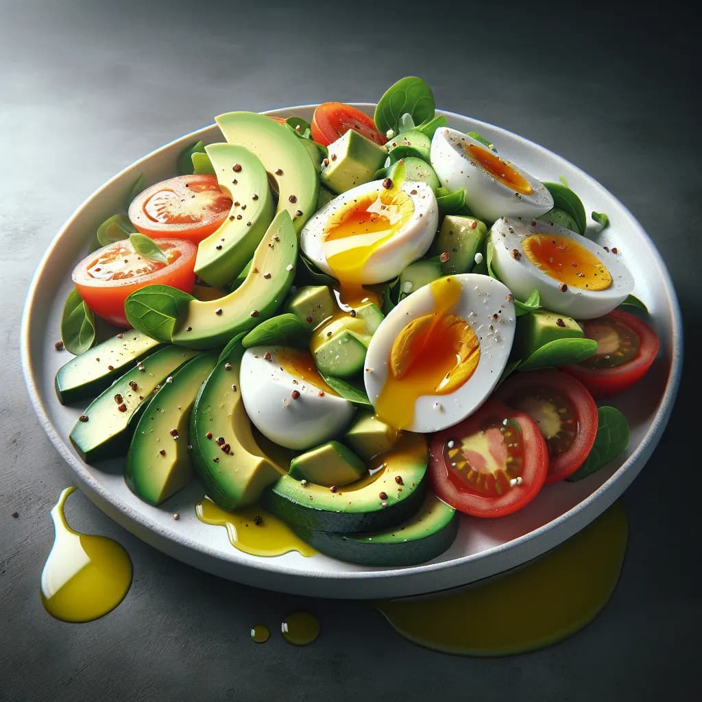 Eiklar-Salat mit Avocado