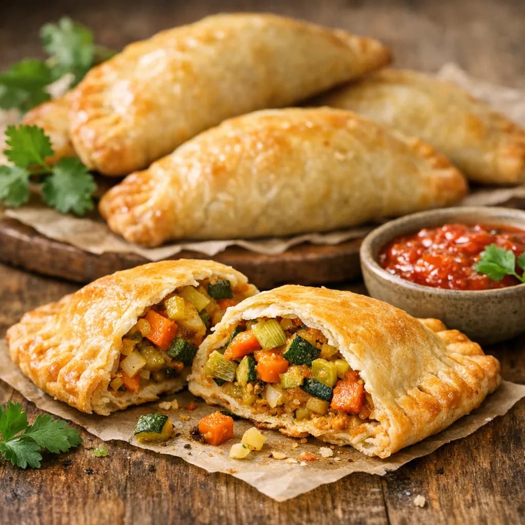 Empanadas with Spiced Vegetable Filling