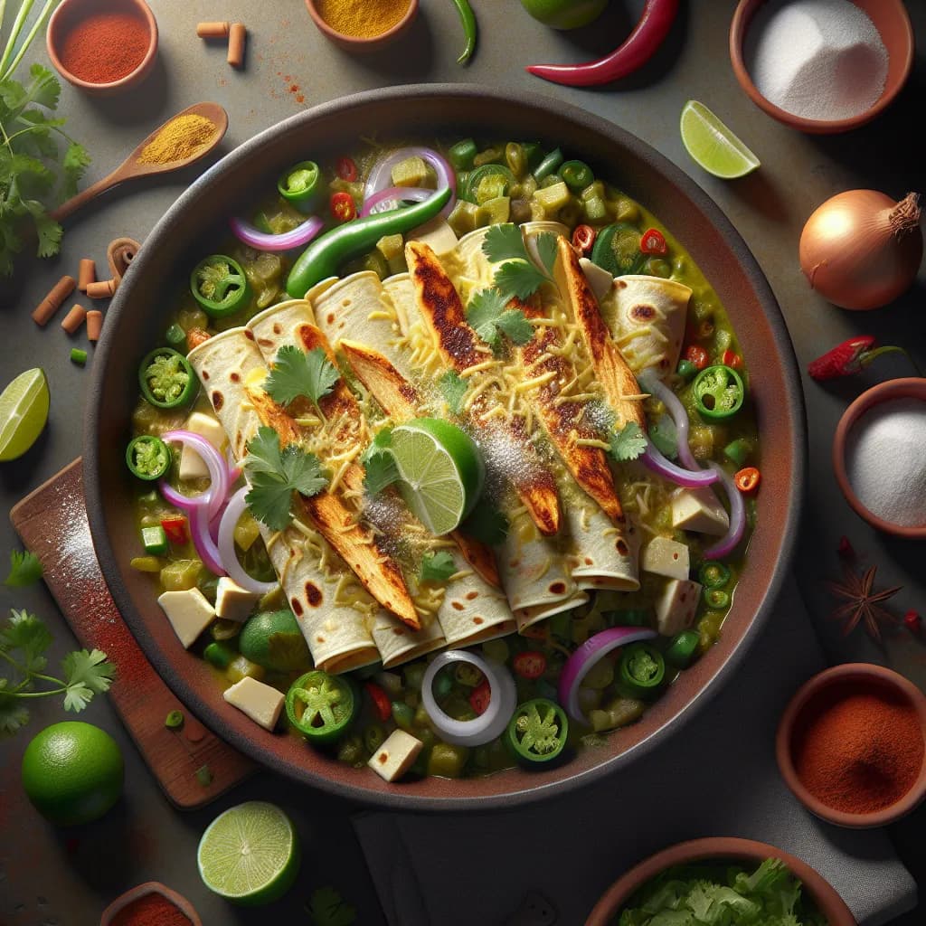 Enchiladas Verdes