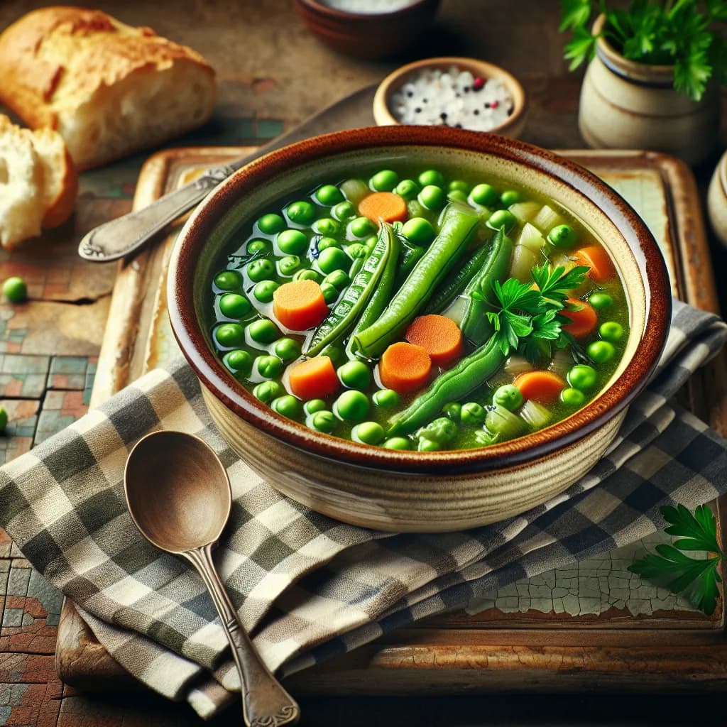 Erbsen-Bohnen-Suppe