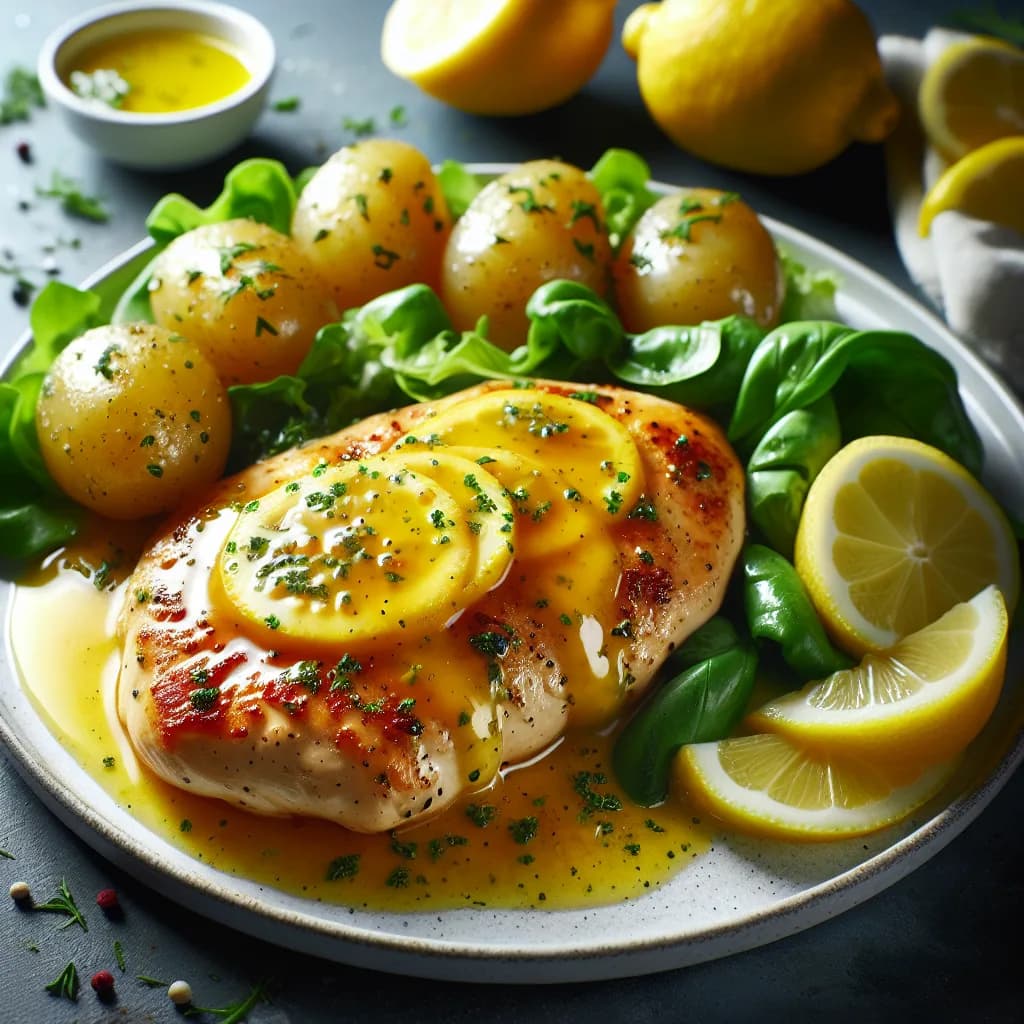 Escalope de Poulet au Citron
