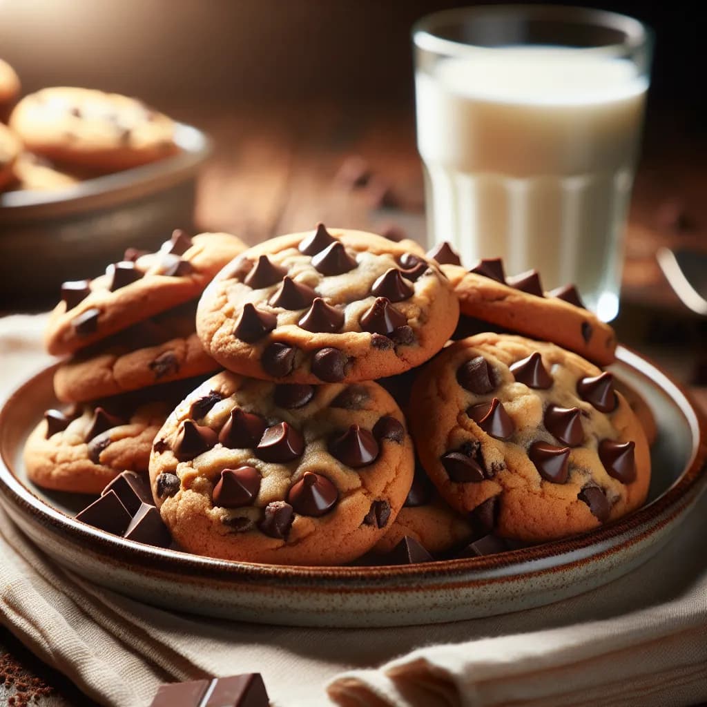 Extra Chewy Chocolate Chip Cookies