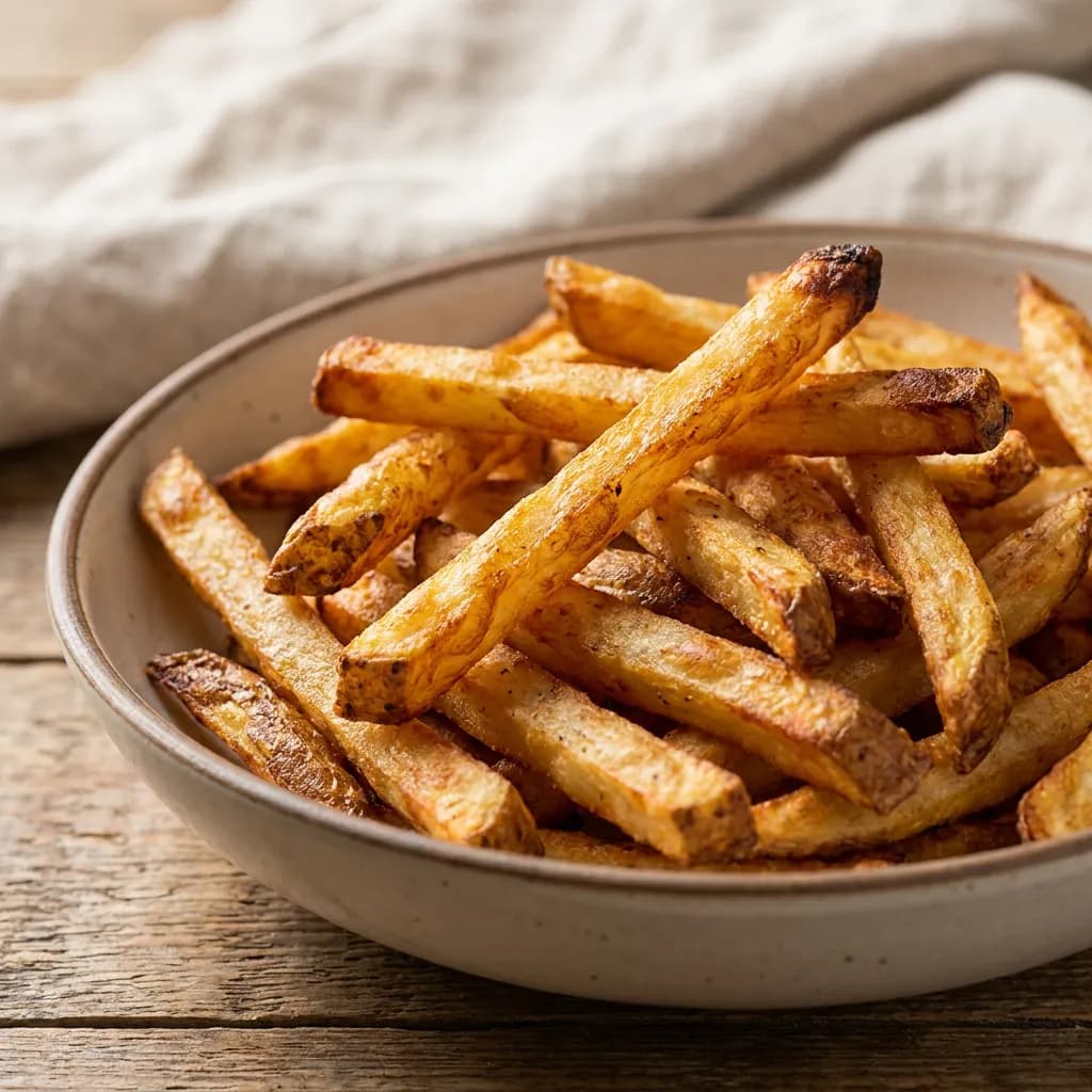Extra-Crispy Air Fryer Frozen French Fries