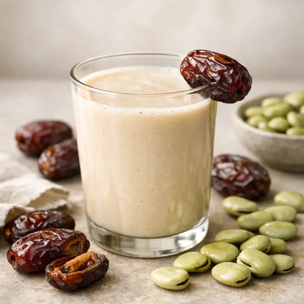 Fava Bean & Date Sweetened Milk