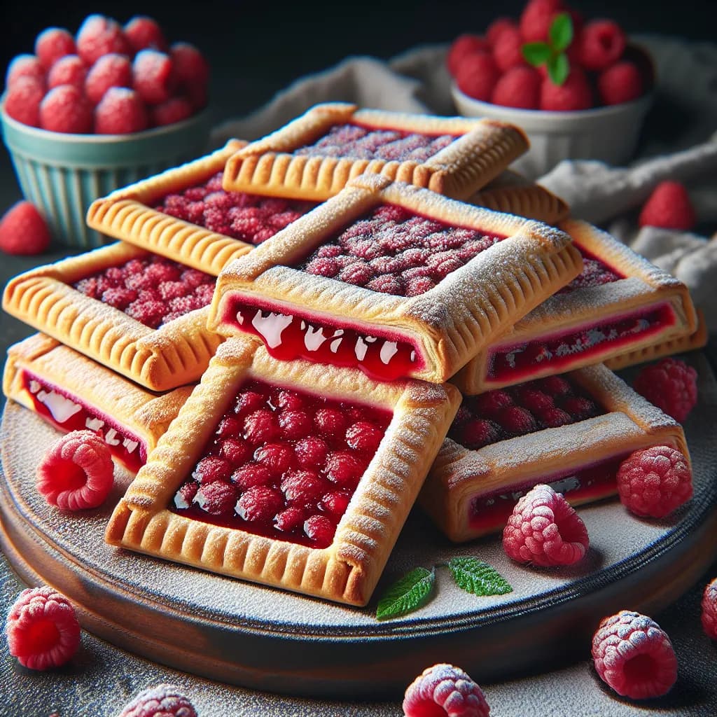 Fearful Raspberry Pop Tarts