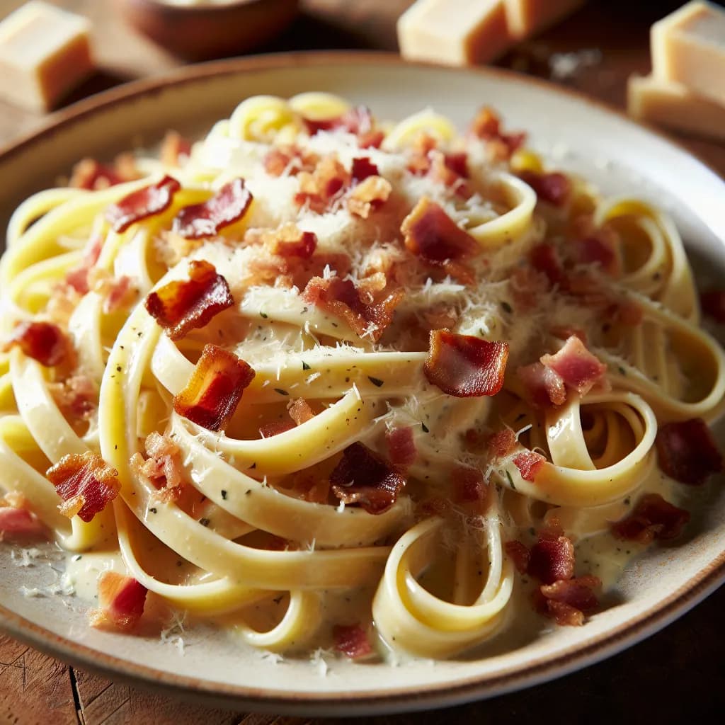 Fettuccine alla Carbonara