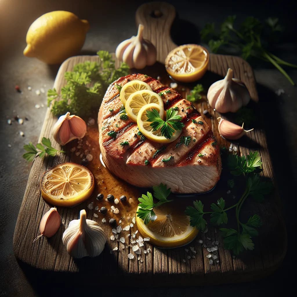 Filet de Porc à l'Ail et au Citron