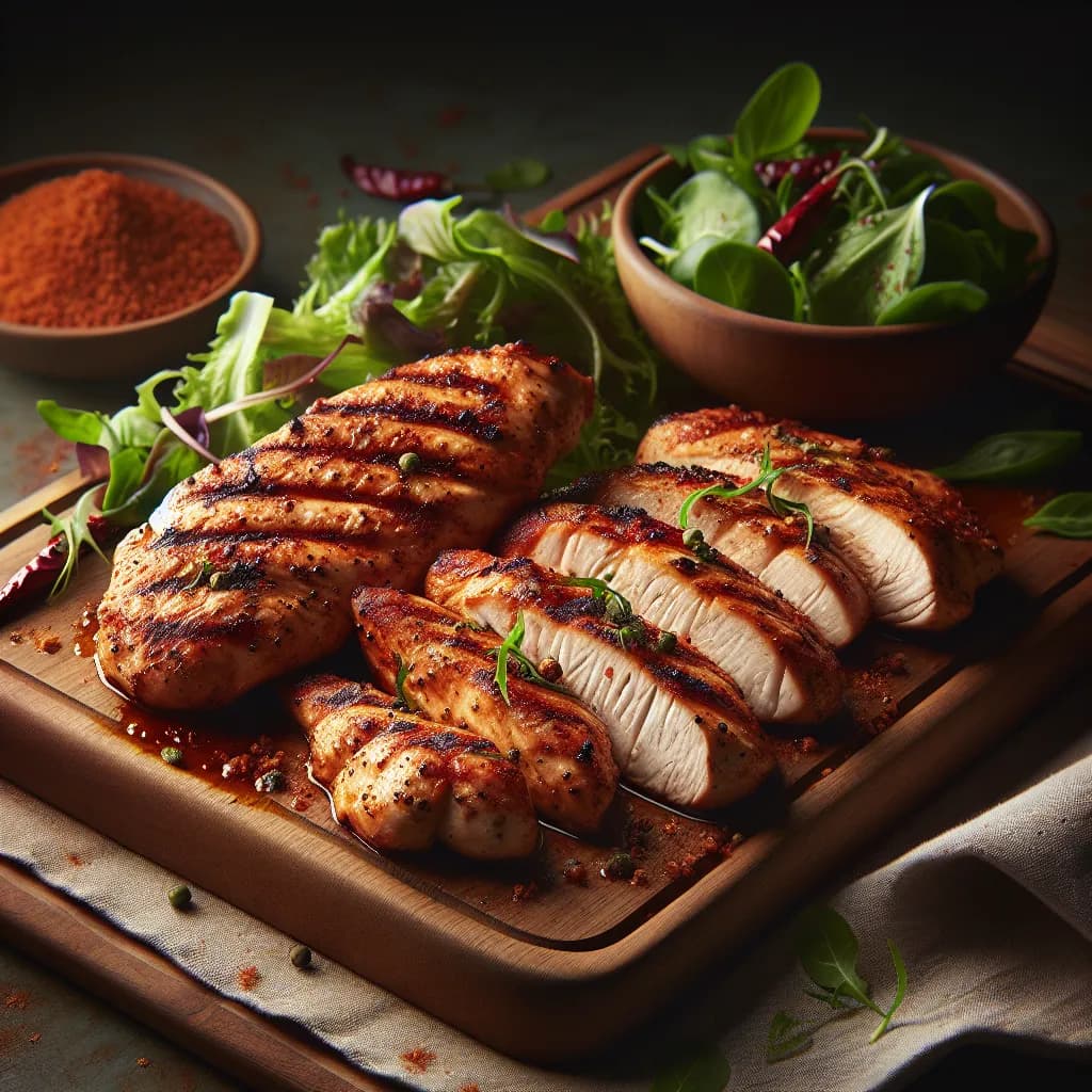 Filets de Poulet Grillés aux Épices