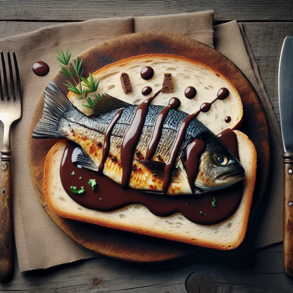 Fisch-Schokoladen-Brot