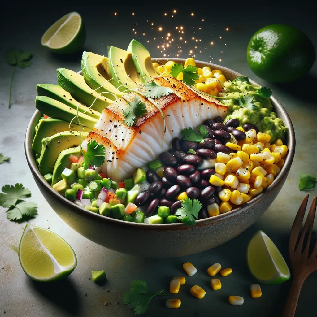 Fish Taco Salad