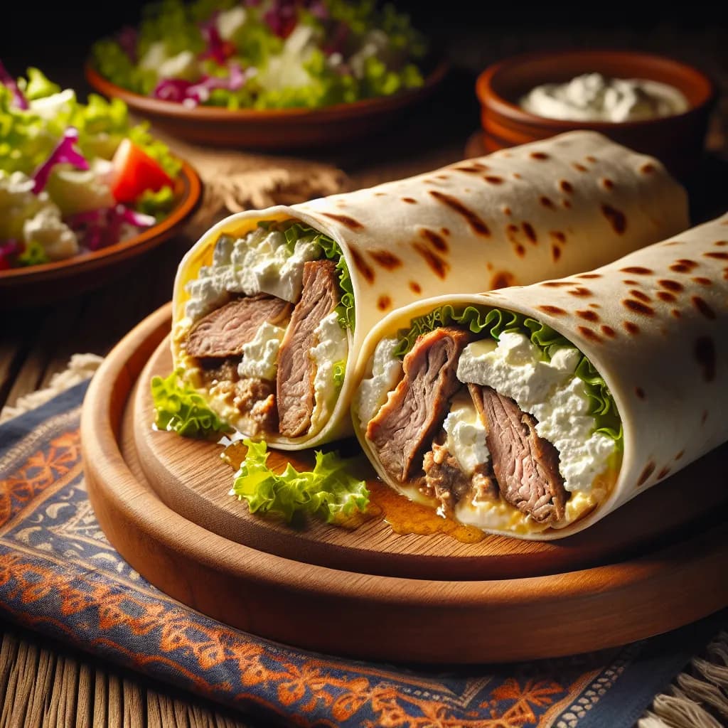 Fleisch-Quark Wraps