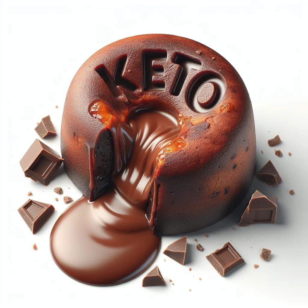 Fondant au Chocolat Keto