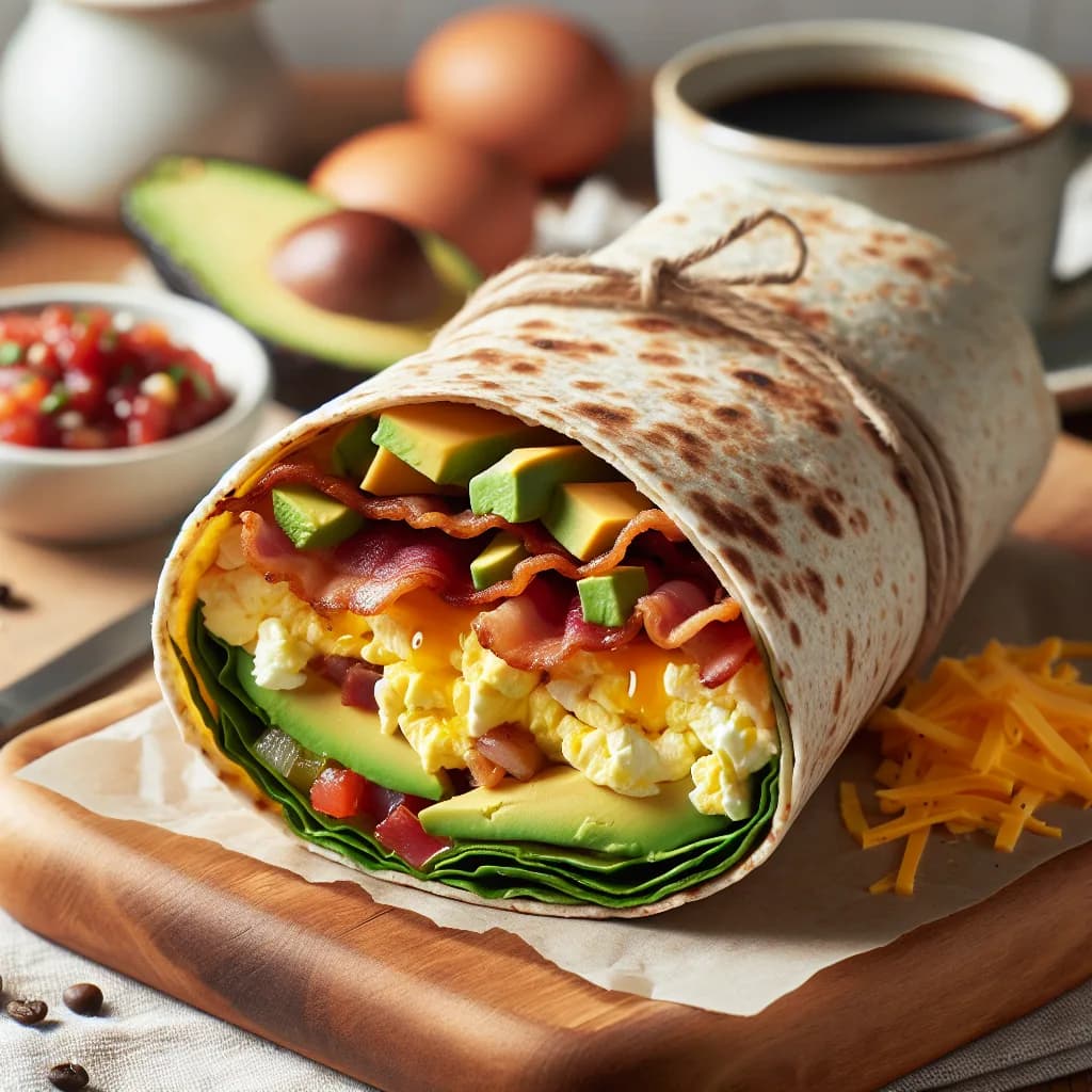 Frühstücks-Wrap
