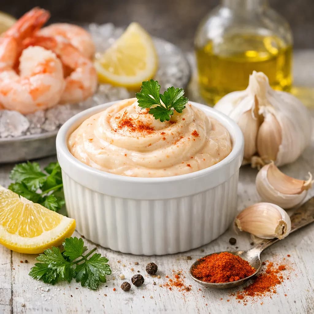 French Garlic Aioli Cocktail Sauce
