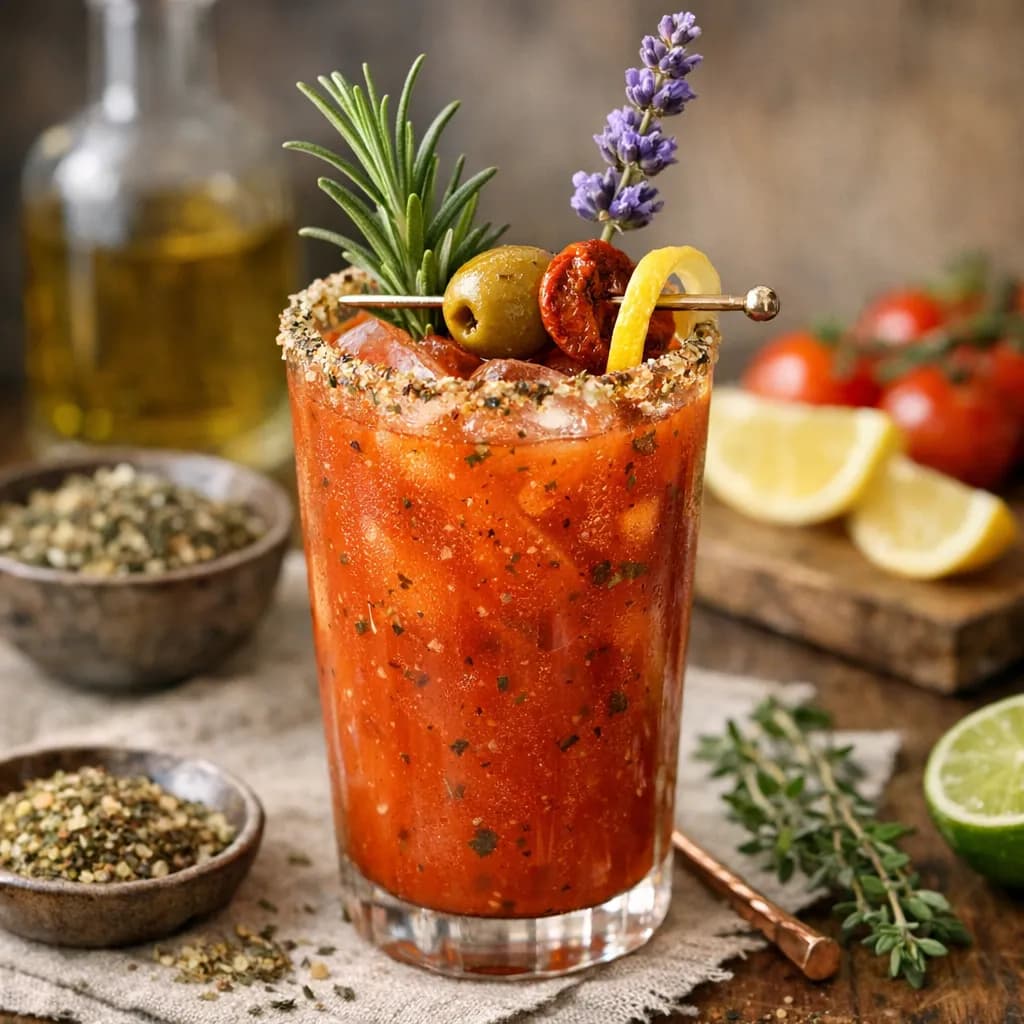 French Herbes de Provence Bloody Mary