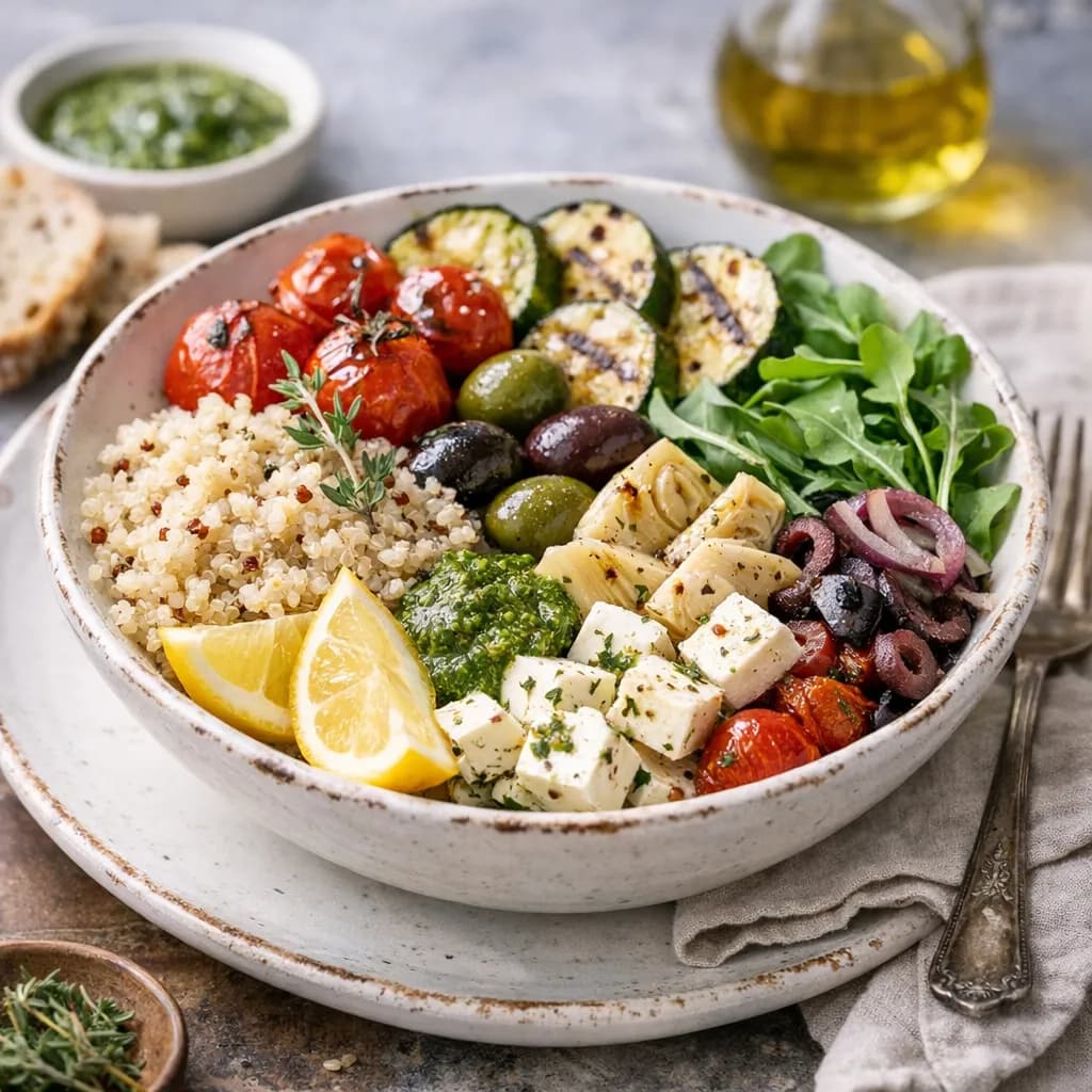 French Provençal Quinoa Bowl