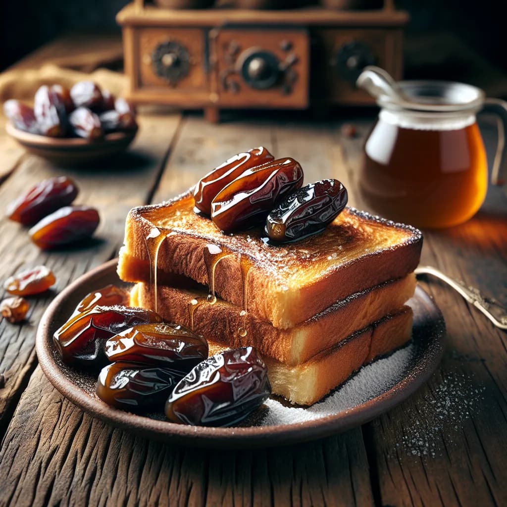 French Toast with Dates