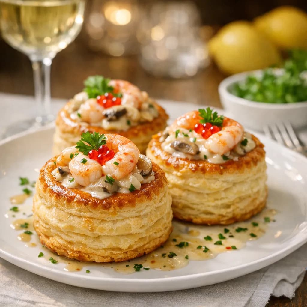 French-Style Shrimp Vol-au-Vent