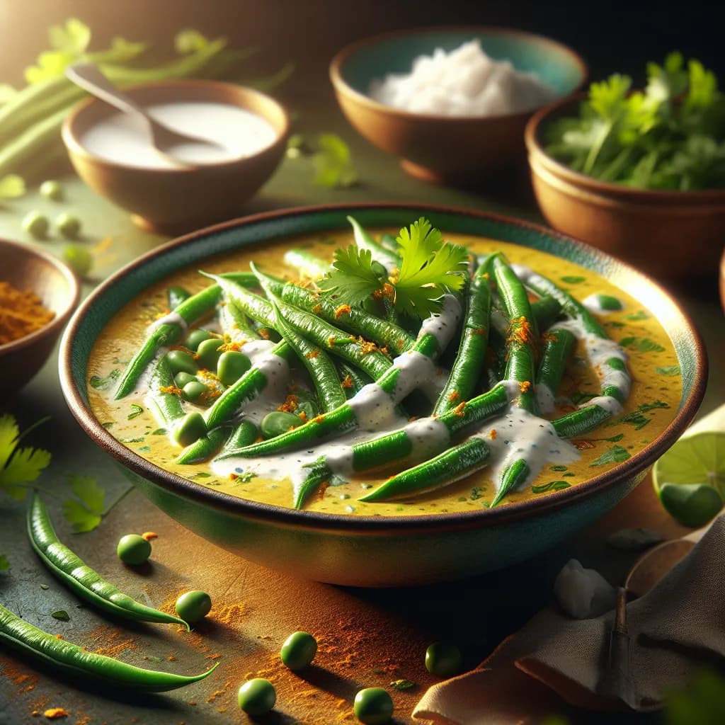 Fresh Green Bean Curry