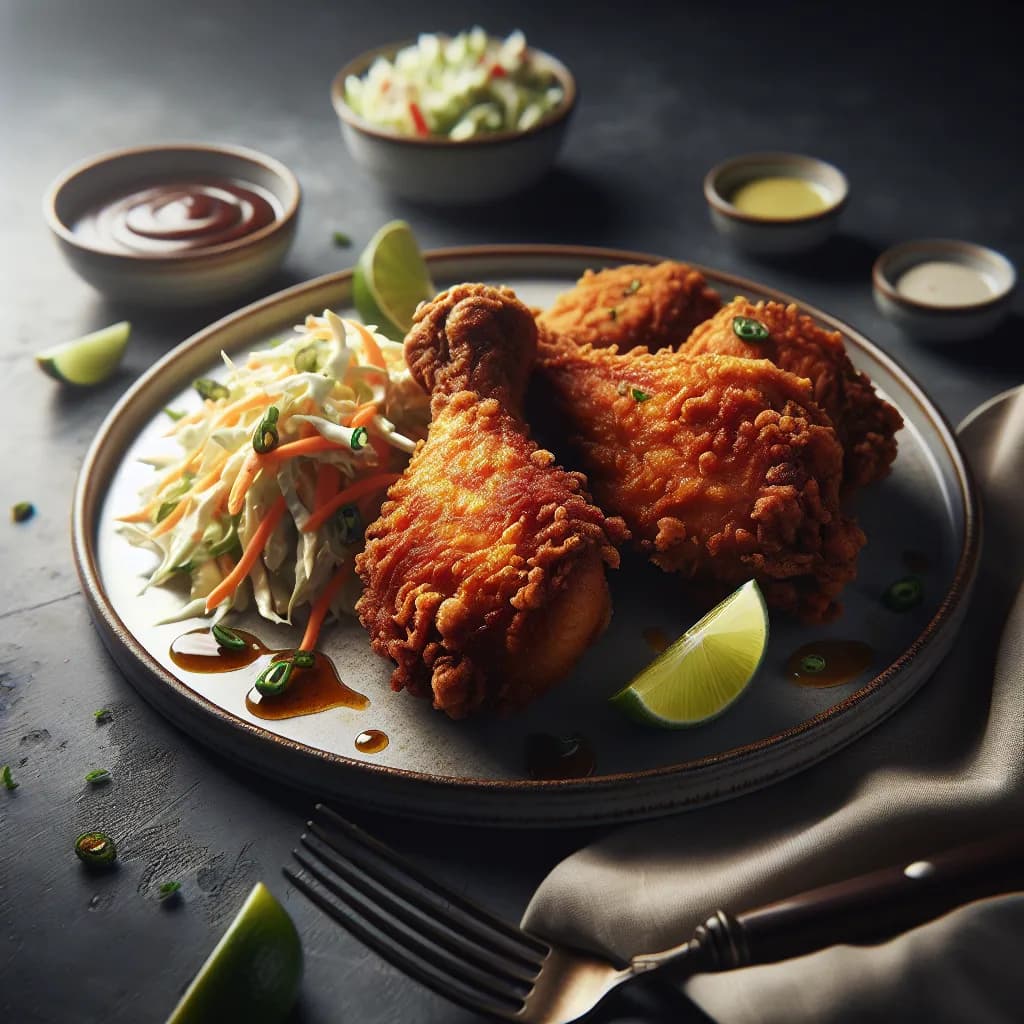 Fried Jerk Chicken