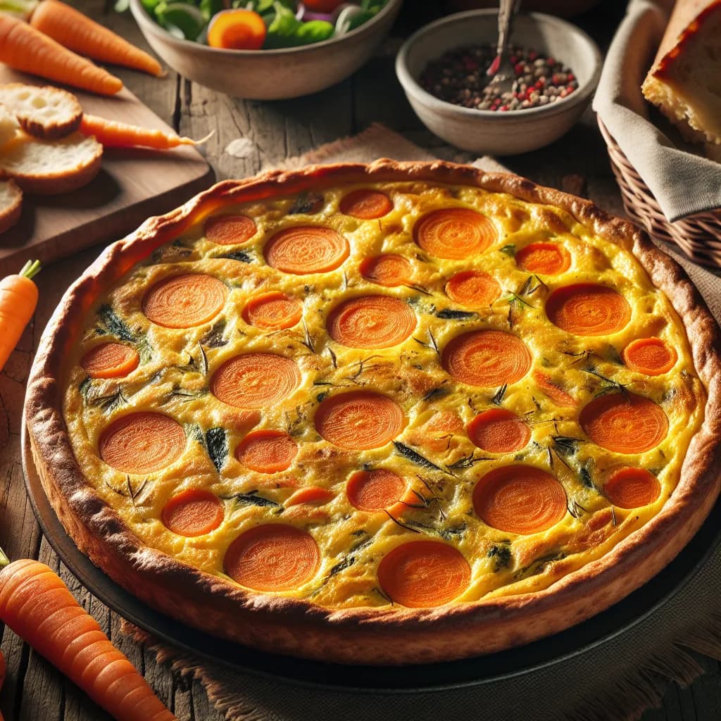 Frittata di Carote al Forno
