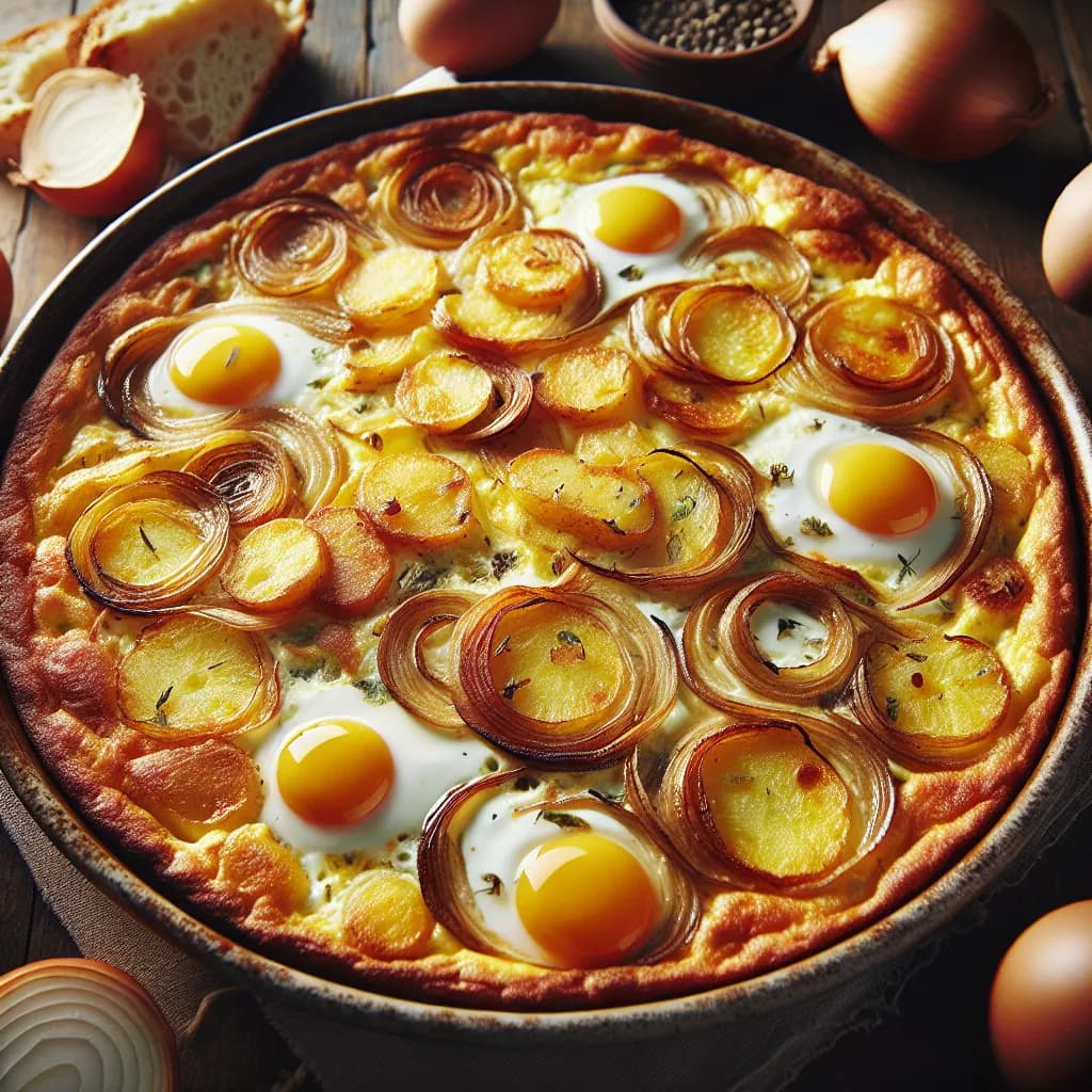 Frittata di Cipolla e Patate