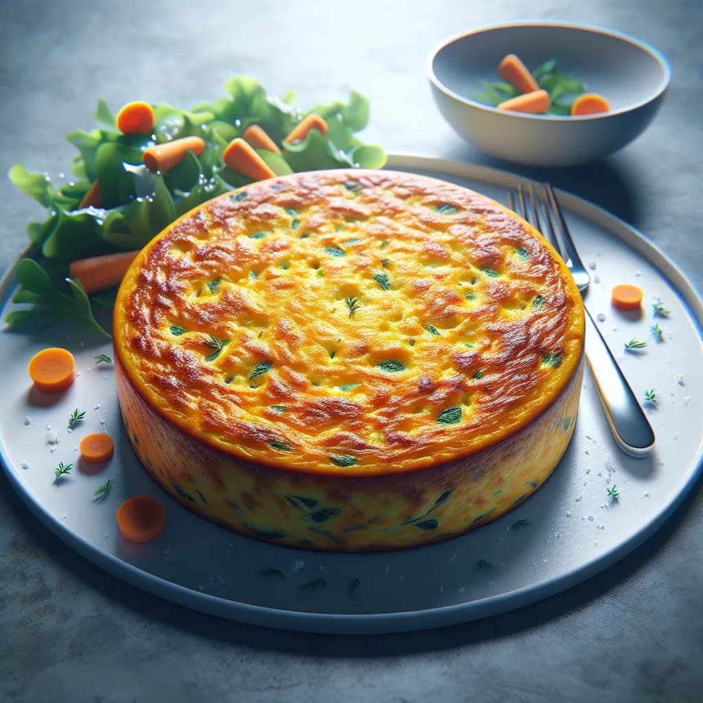 Frittata di Riso e Carote