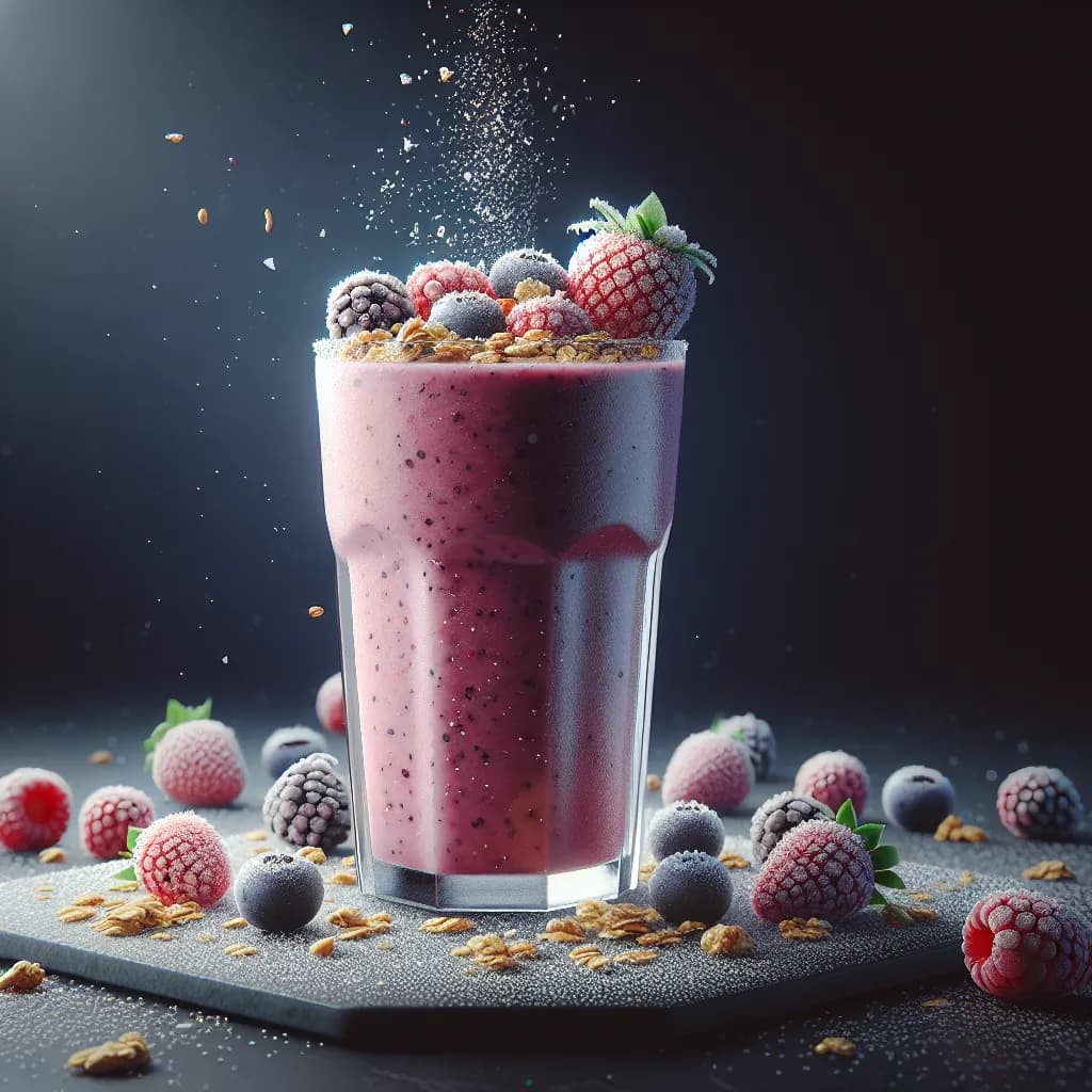 Frozen Berry Açai Smoothie