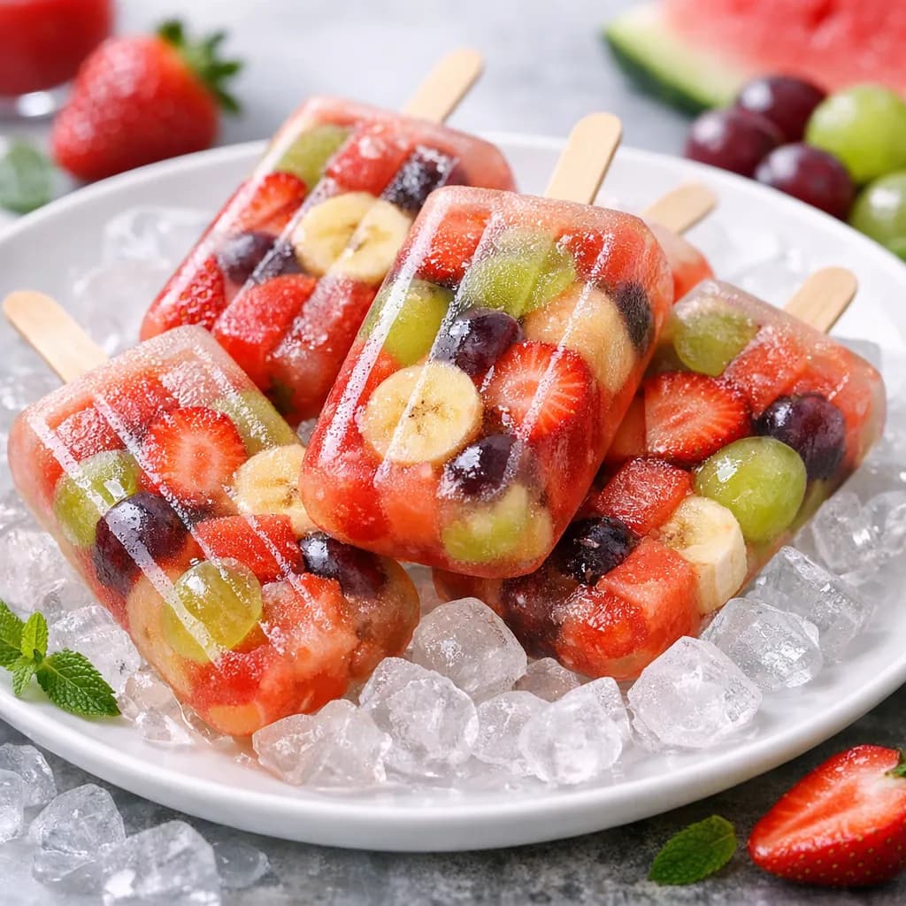 Fruit Medley Popsicles