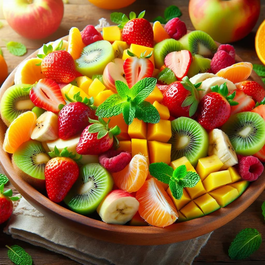 Fruit Salad with Mint