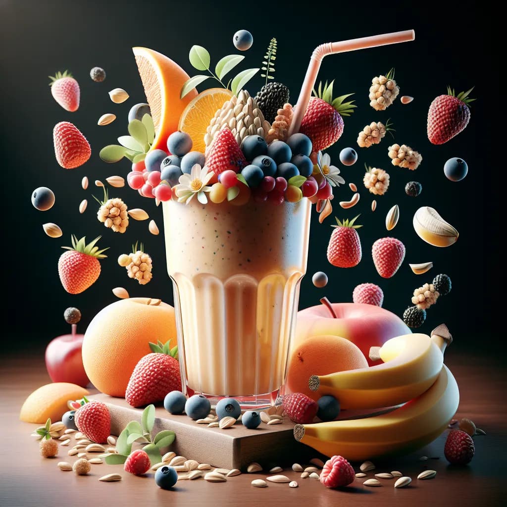Fruit and Seedling Smoothie