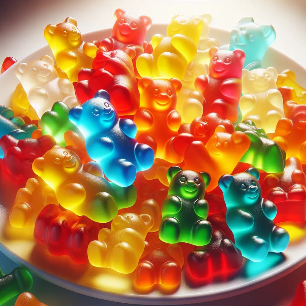 Fruit-Flavored Gummy Bears