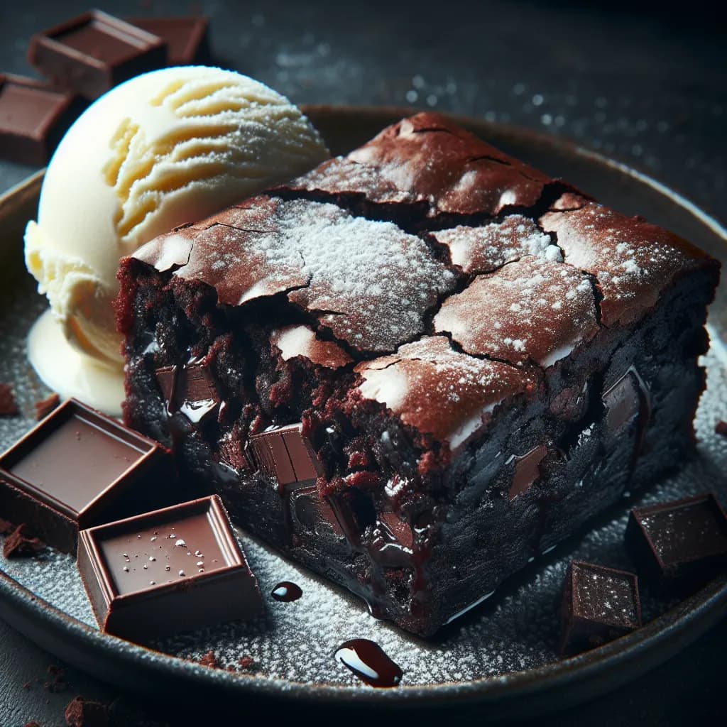 Fudgy Chocolate Brownie