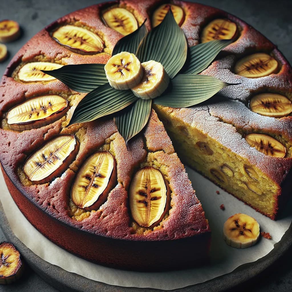 Gâteau à la Banane Vegan